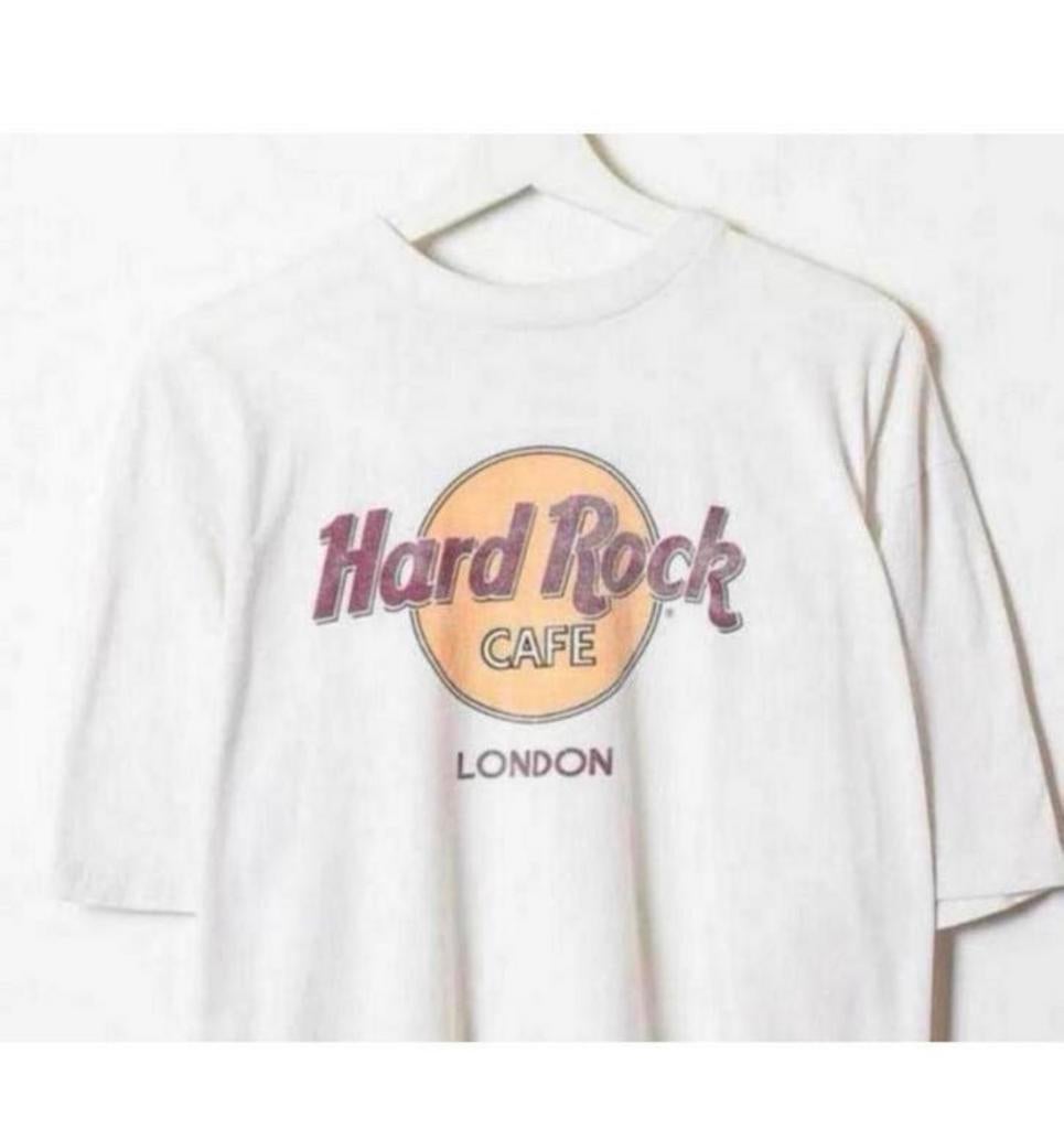 Hard-Rock Cafe London, Tee-shirt Hard Rock, XL, XL, Enlèvement ou Envoi, Comme neuf, Taille 56/58 (XL), Blanc