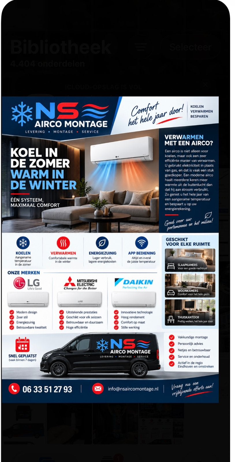 Koel is de zomer. Warm in de winter, Elektronische apparatuur, Ophalen, Verwarmen
