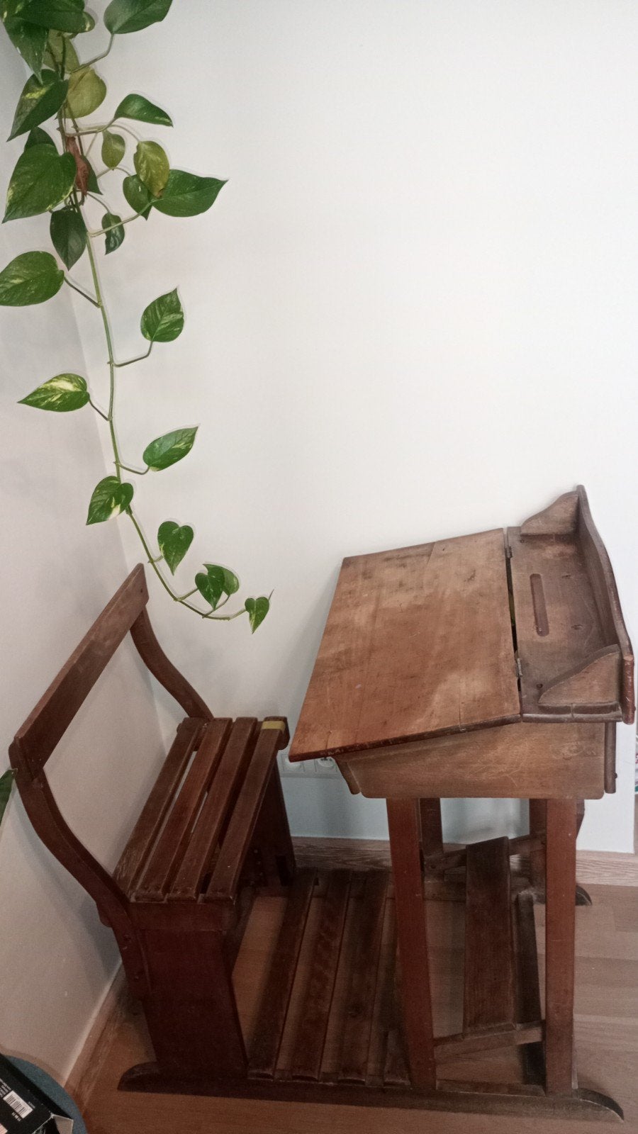 Antieke houten kinderbureau, Huis en Inrichting, Ophalen, Kinderbureau