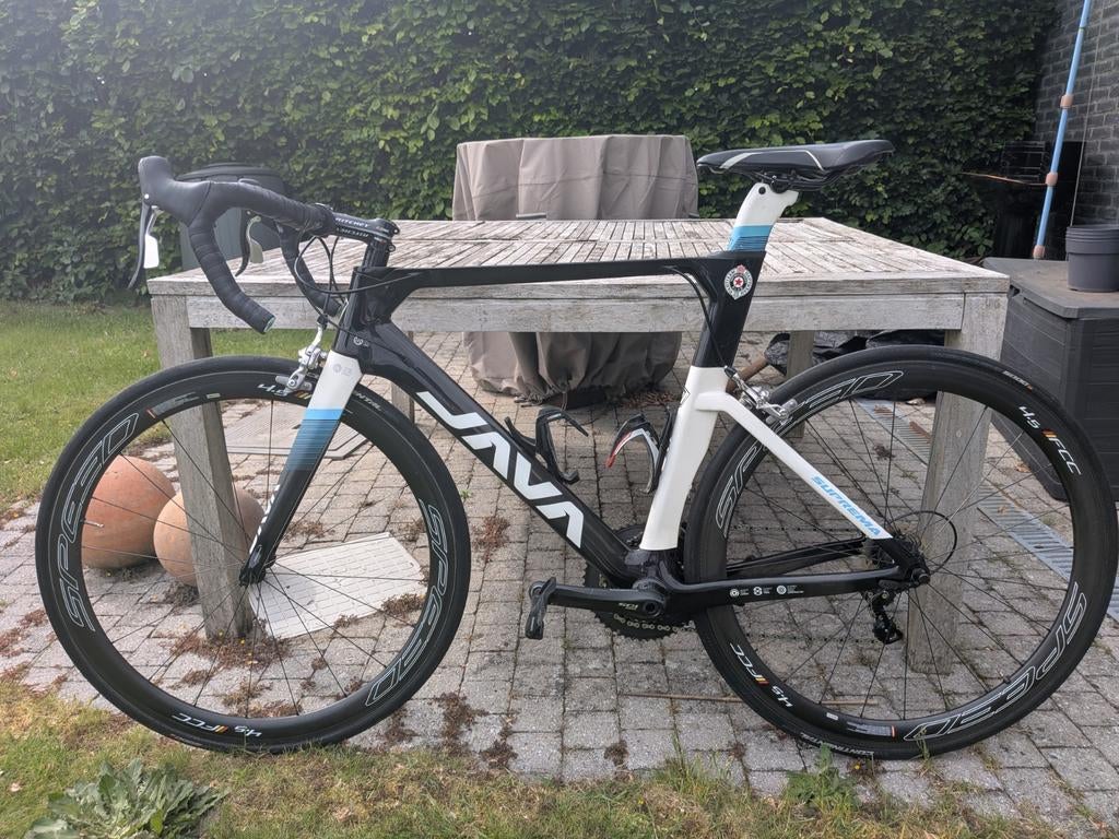 Vélo de route personnalisé JAVA Suprema Aero, Enlèvement, Carbone