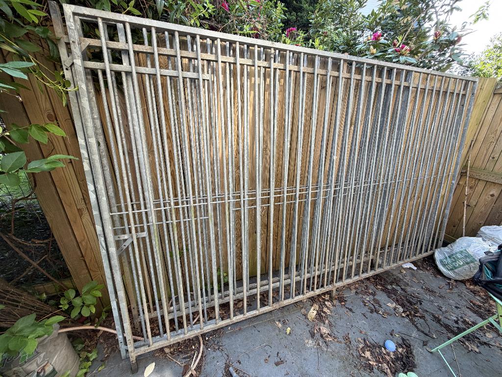 Hondenren 3x2m met deur in langste zijde, Dieren en Toebehoren, Ophalen, Hondenkennel, 100 cm of meer, 110 cm of meer