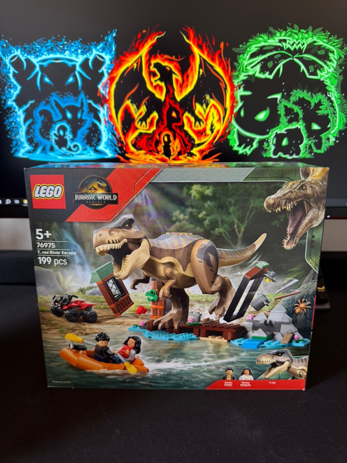 Lego 76975 T-Rex River Escape Sealed (Jurassic World), Ophalen of Verzenden, Zo goed als nieuw, Lego, Jurassic World