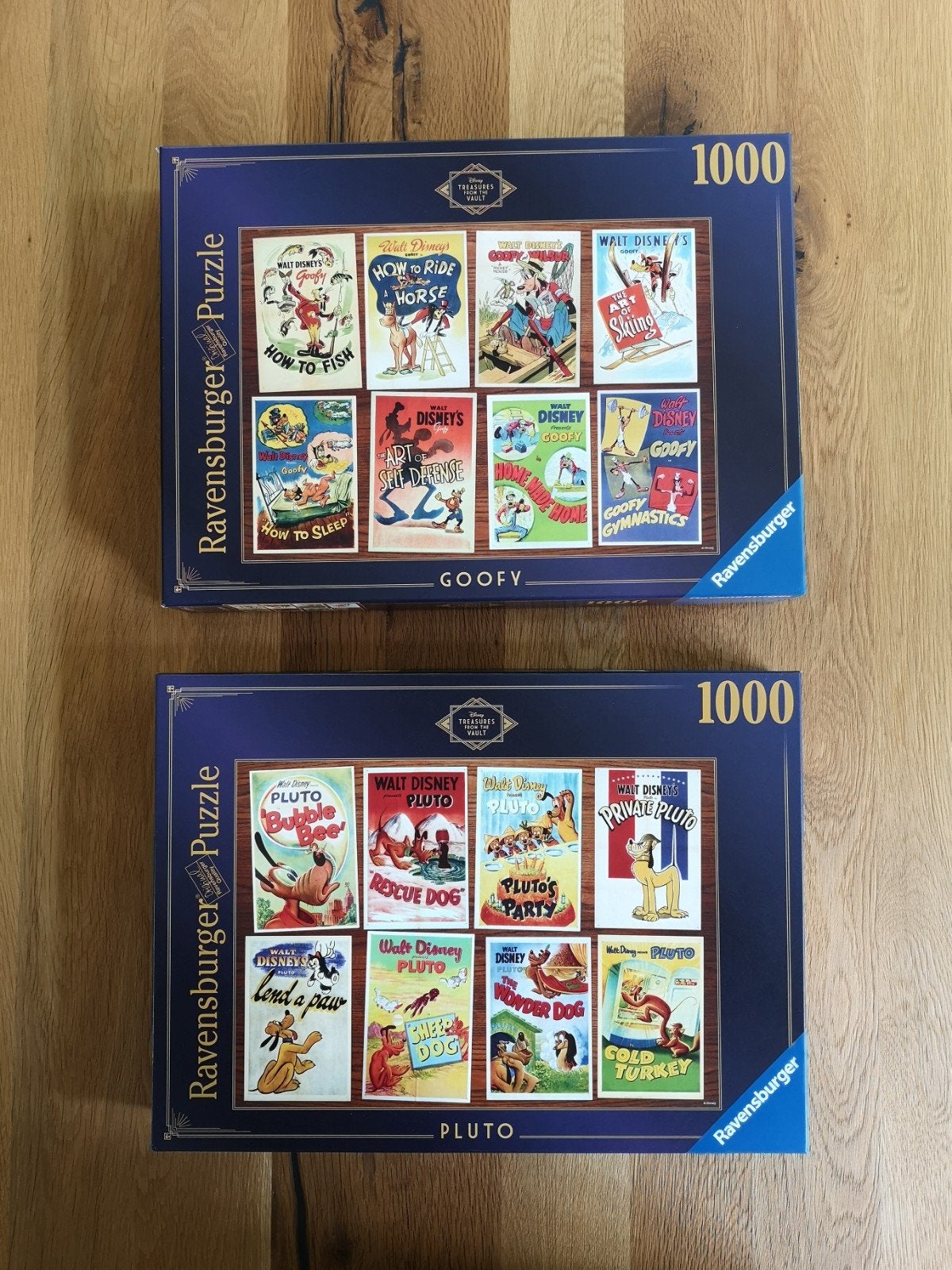 Disney puzzels Ravensburger Pluto en Goofy, Enlèvement