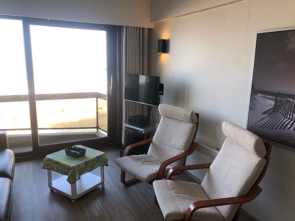 Studio te huur in Blankenberge met zicht op zee en de pier., 4 personnes, Propriétaire, Animaux domestiques acceptés, Mer