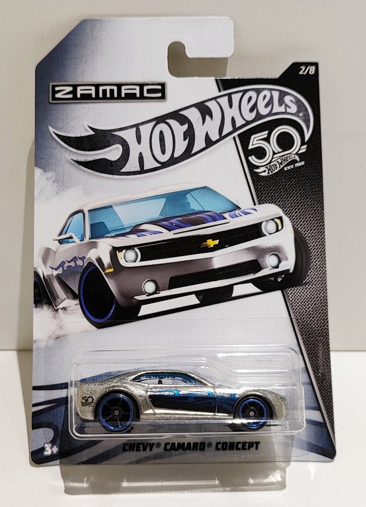 Hot Wheels Chevy Camaro Concept Zamac 50th Anniversary(2017), Ophalen of Verzenden