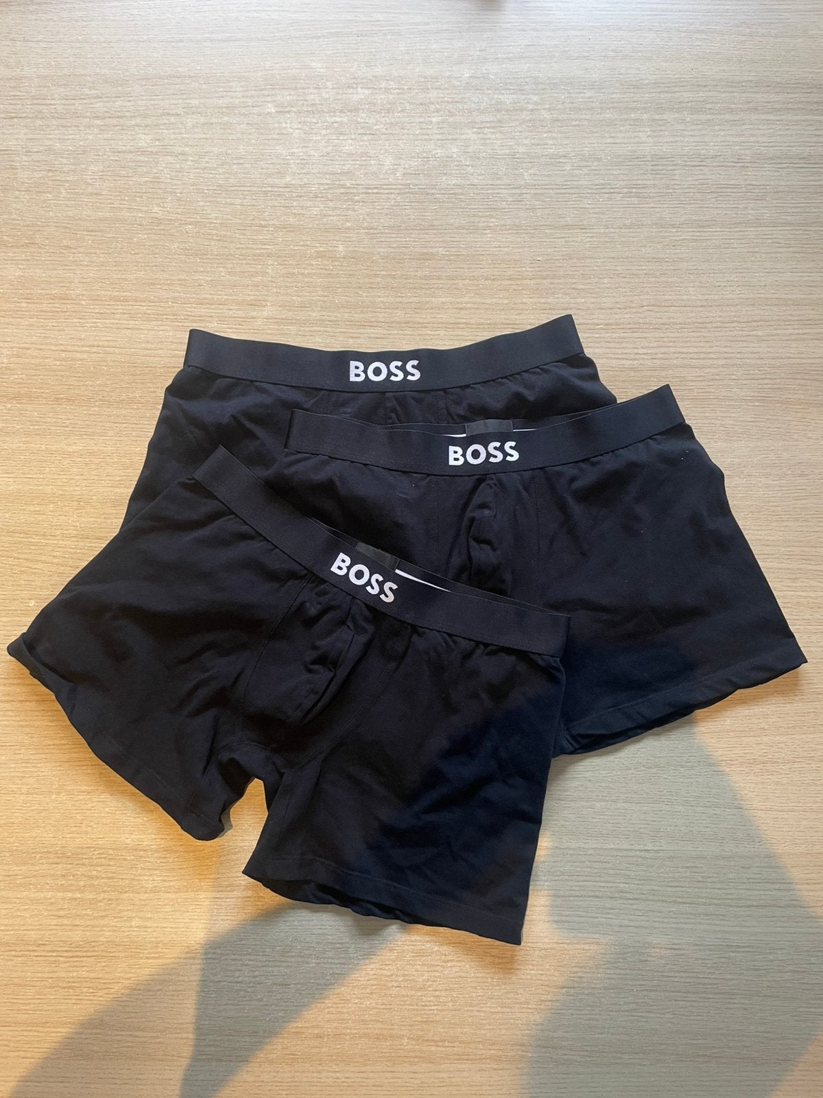 3 boxershorts Hugo Boss maat M, Ophalen of Verzenden, Zwart, Boxer