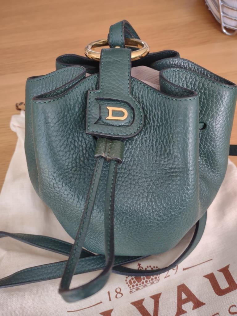 Handtas Delvaux rose des Vents donkergroen, Enlèvement, Sac à main