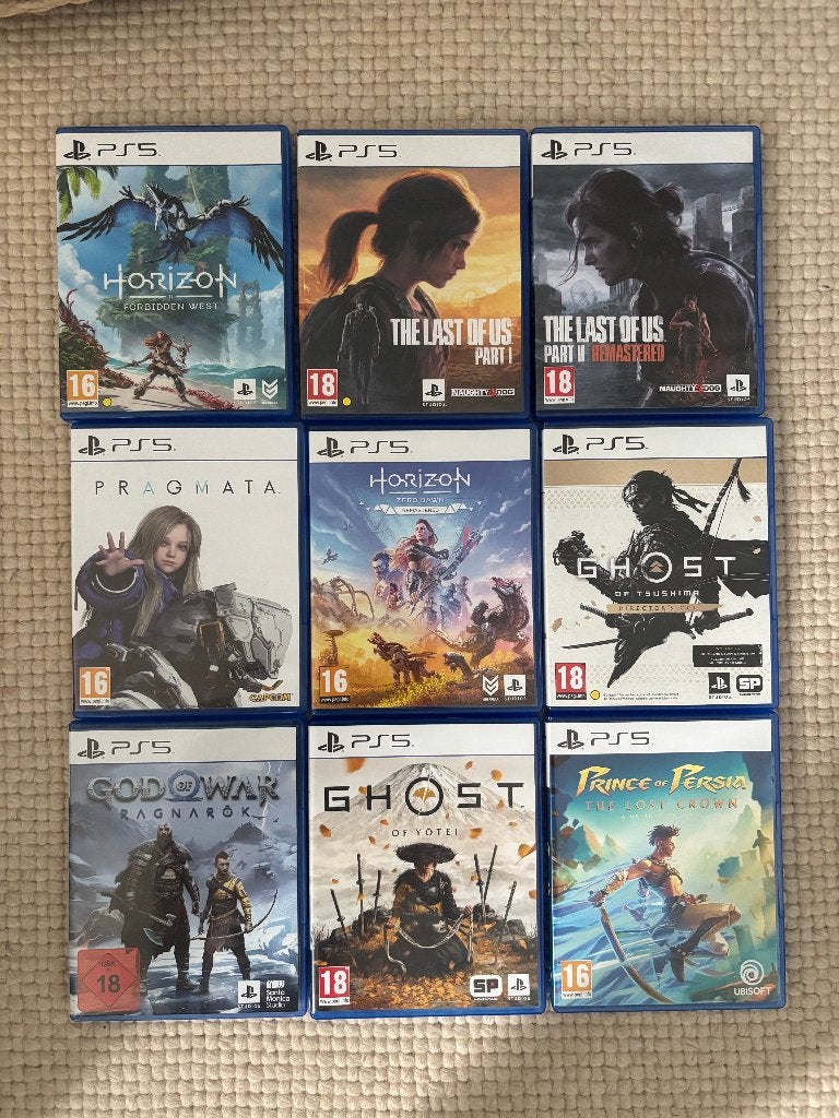 PS5 Games – Zo goed als nieuw (ook los te koop!), Games en Spelcomputers, Ophalen of Verzenden, Zo goed als nieuw