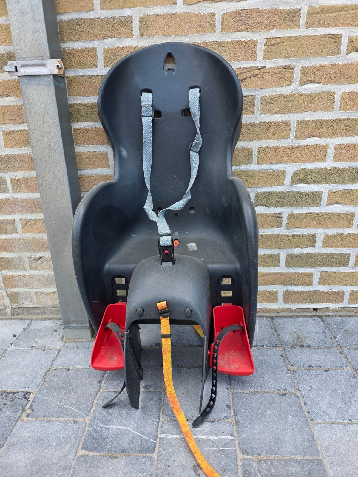 kinderzitje fiets, Ophalen