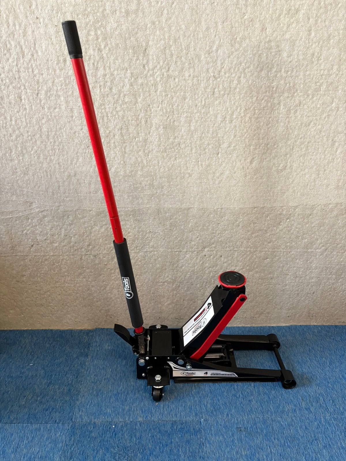 Nieuwe XL 4-ton hydraulische garage krikken met voetpomp, Autos : Divers, Prises, Neuf, Cric de garage, Hydraulique, Enlèvement