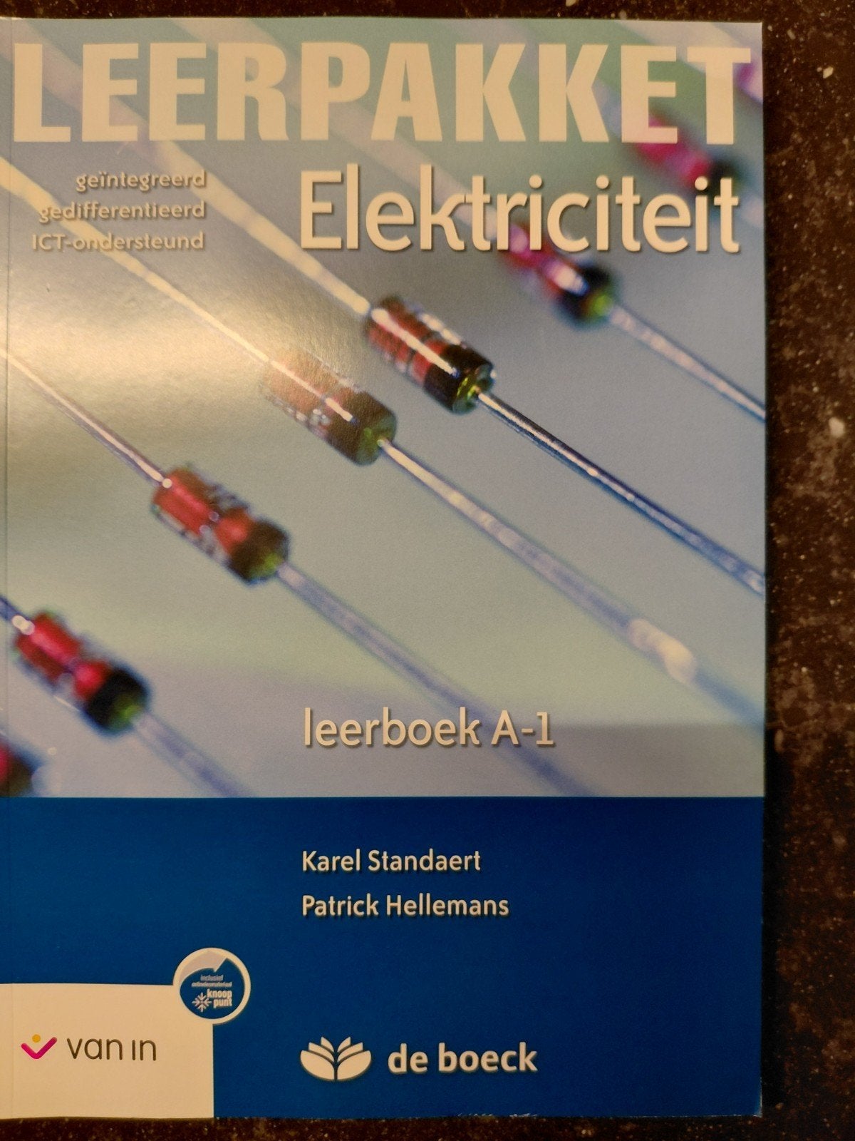 Patrick Hellemans - Leerpakket elektriciteit A-1 - leerboek, Livres, Enlèvement ou Envoi, Néerlandais, Patrick Hellemans; Karel Standaert