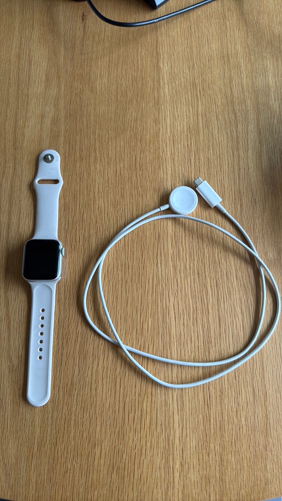 Apple watch SE 40 mm zilver aluminium, Ophalen, IOS, Waterdicht, Zilver