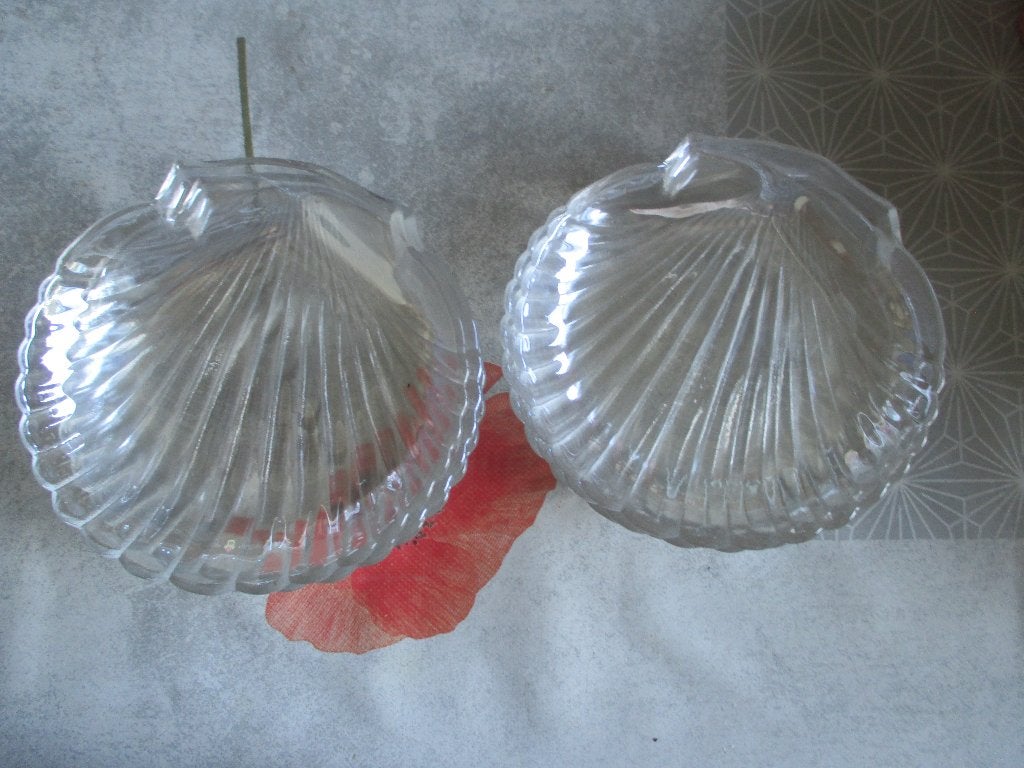 schelp glas 6x, Enlèvement ou Envoi, Maison et Meubles