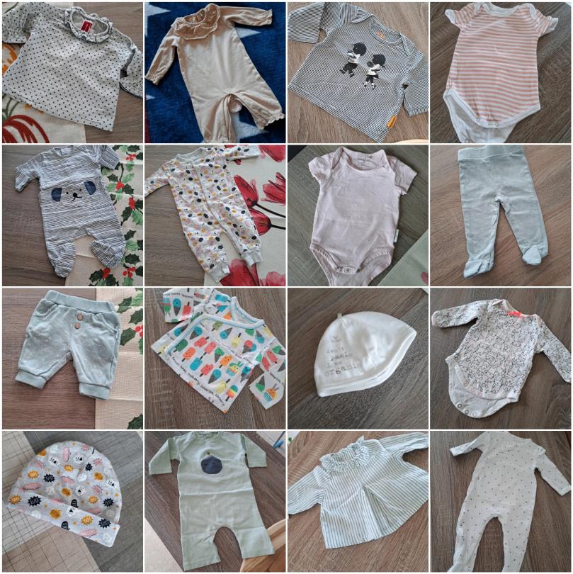 Pakketje meisjeskledij 50/56, Enlèvement ou Envoi, Comme neuf, Taille 50