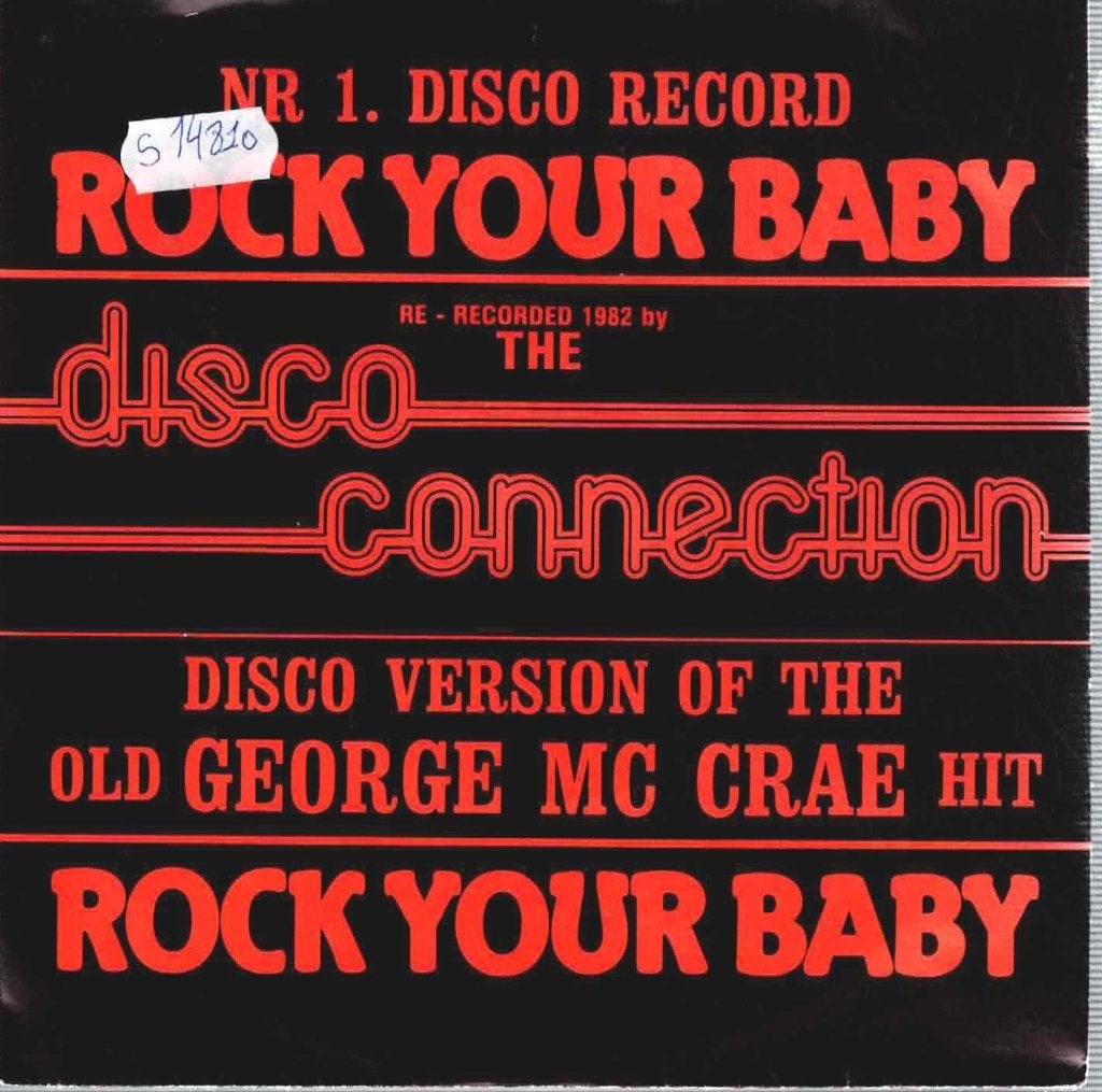 Vinyl, 7"  /   Disco Connection – Rock Your Baby, CD & DVD, Vinyles | Autres Vinyles, Autres types, Autres formats, Enlèvement ou Envoi