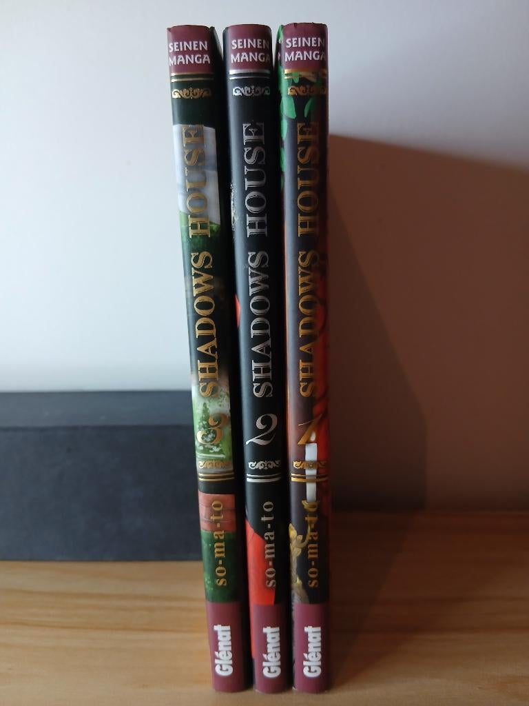 Lot mangas Shadows House 1-3 – manga mystère / fantastique, Neuf, Enlèvement, So-ma-to, Comics