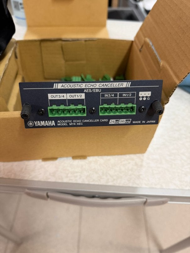 .Yamaha MY4-AEC Acoustic Echo Canceller Card, Ophalen of Verzenden, Gebruikt, Audio