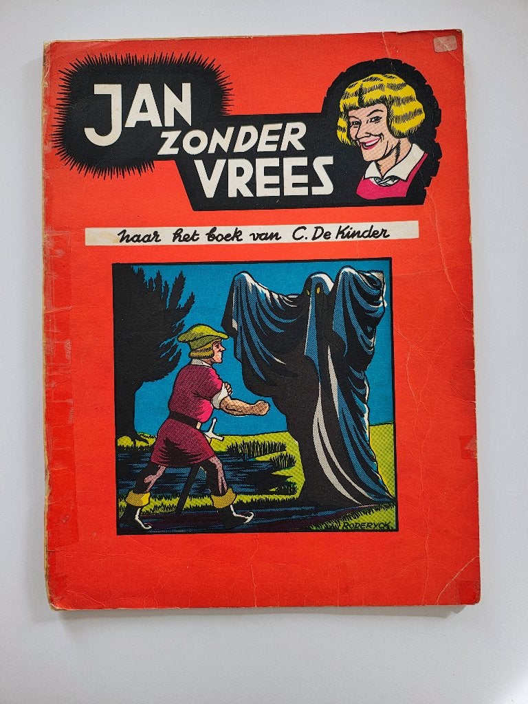 Jan Zonder Vrees 1, Eén stripboek, Ophalen of Verzenden, Gelezen