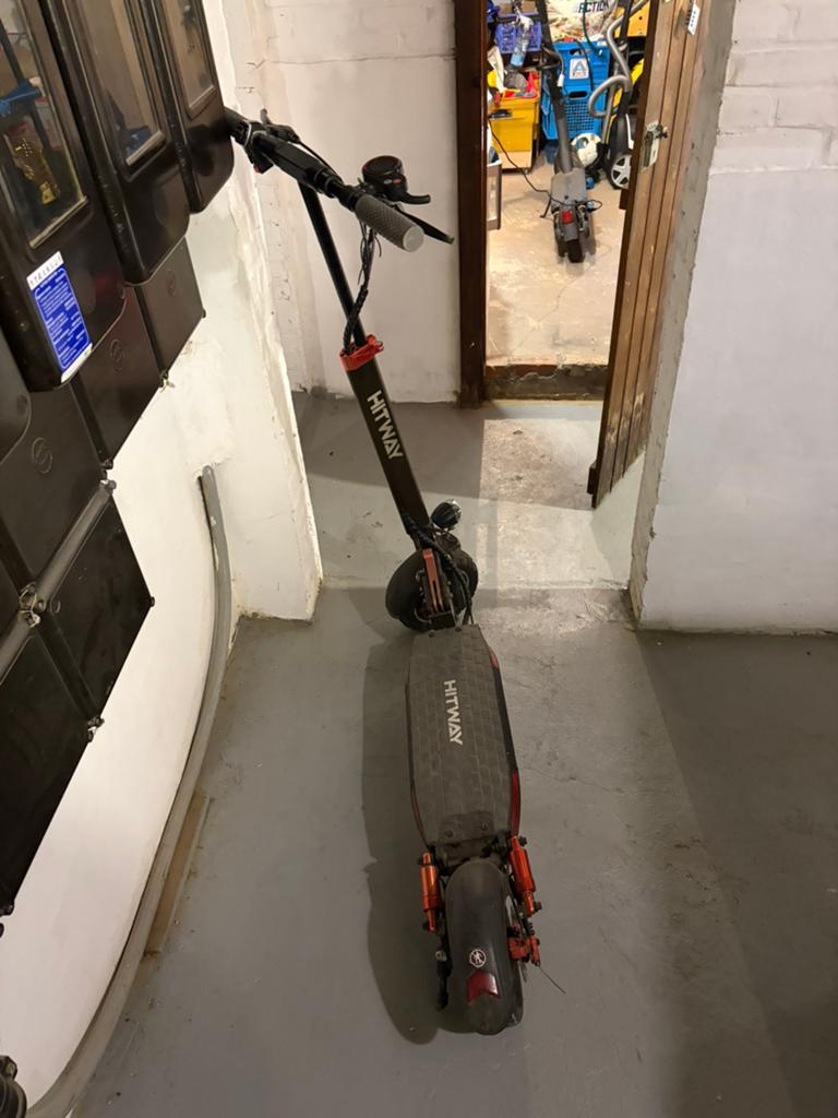Krachtige HITWAY Elektrische Step (Model H5) met Vering, Ophalen, Gebruikt, Elektrische step (E-scooter)