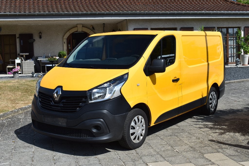 Renault Trafic 1.6 dCi Airco, Auto's, Voorwielaandrijving, 170 g/km, Zwart, 4 cilinders