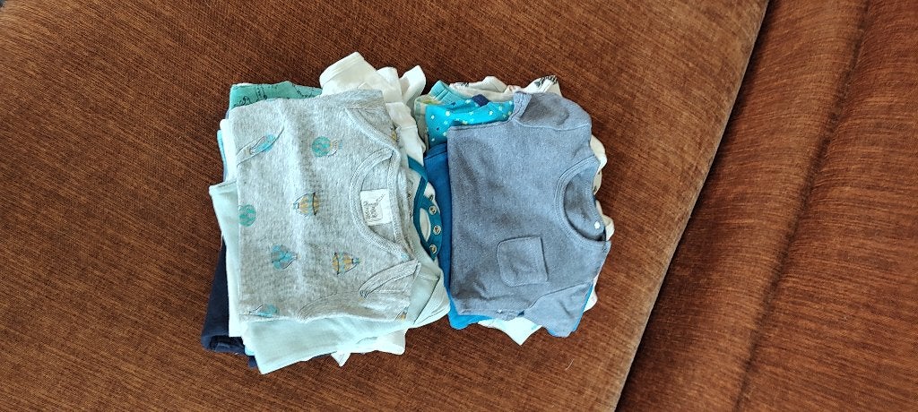 25 Rompertjes 74 / 80, Kinderen en Baby's, Ophalen, Gebruikt, Jongetje