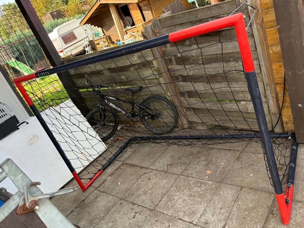 Voetbal goal, Sport en Fitness, Ophalen, Gebruikt, Clubaccessoires