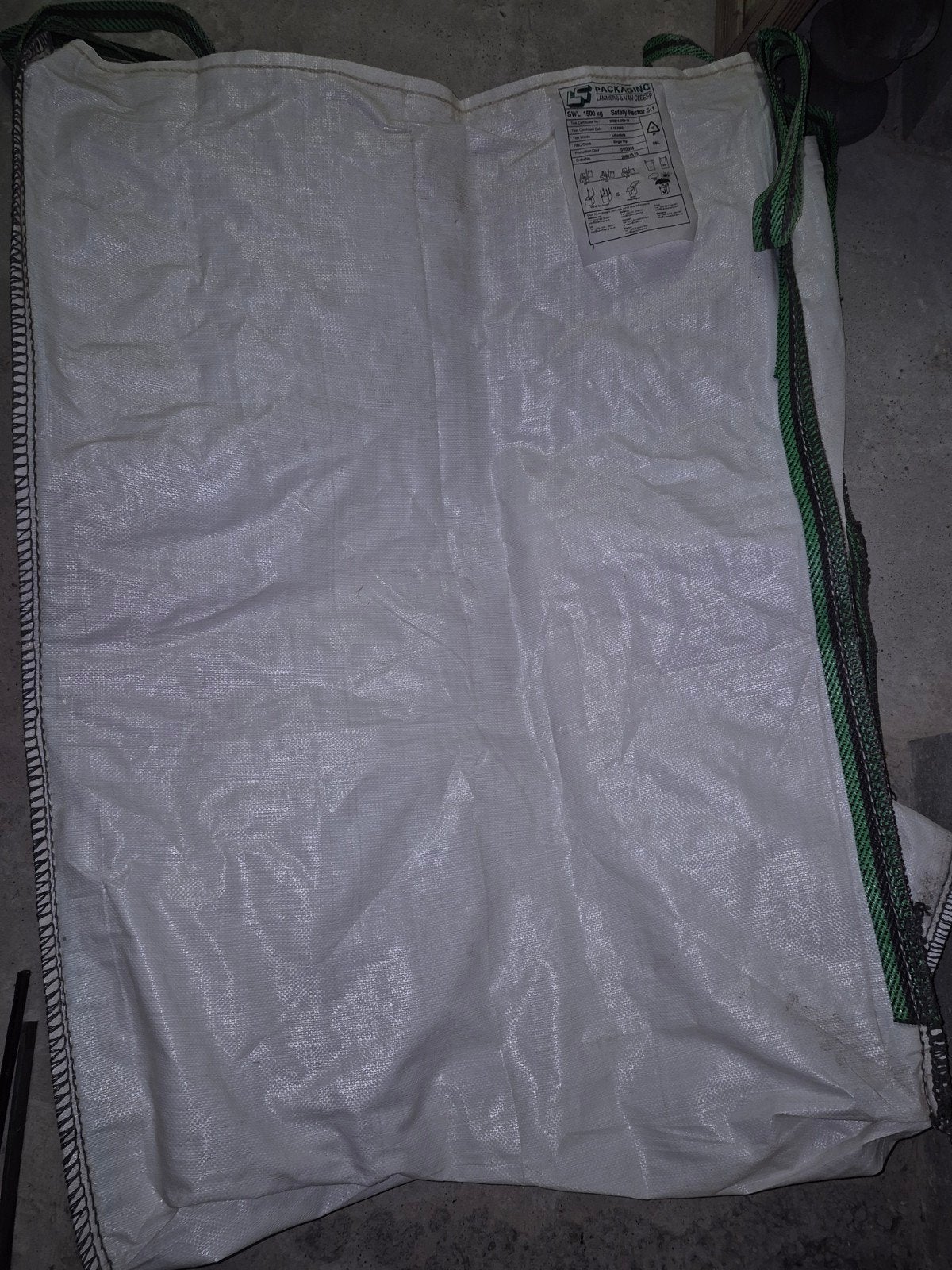 Bigbag 2 pièces, Bricolage & Construction, Enlèvement