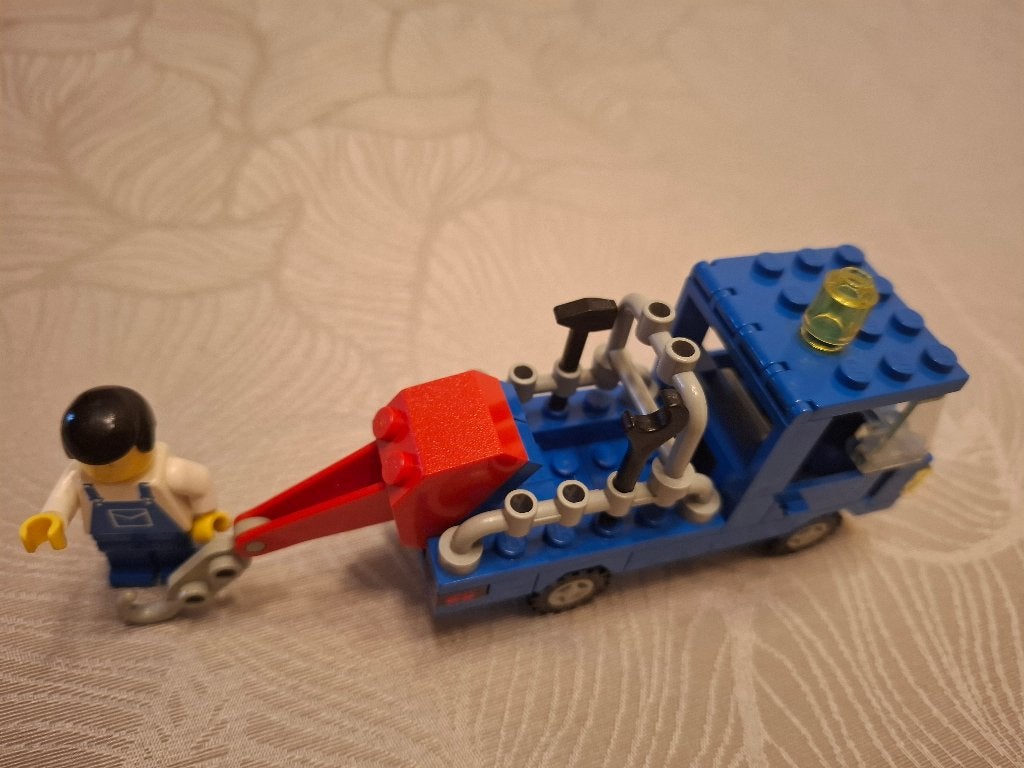 Vintage LEGO Legoland 6656 - Tow Truck (1985), Lego, Ophalen of Verzenden, Zo goed als nieuw, LEGOLAND