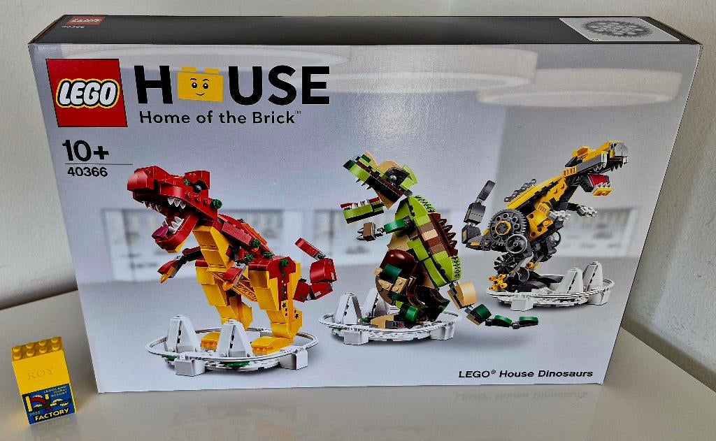 Lego 40366 Lego House Dinosaures (rares !), Neuf, Lego, Ensemble complet, Non ouvert/scellé