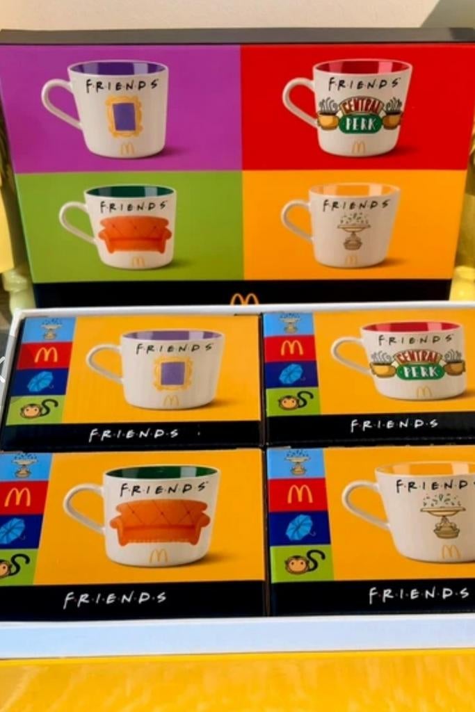 Friends tassen mugs mcdonalds collection box, Enlèvement ou Envoi