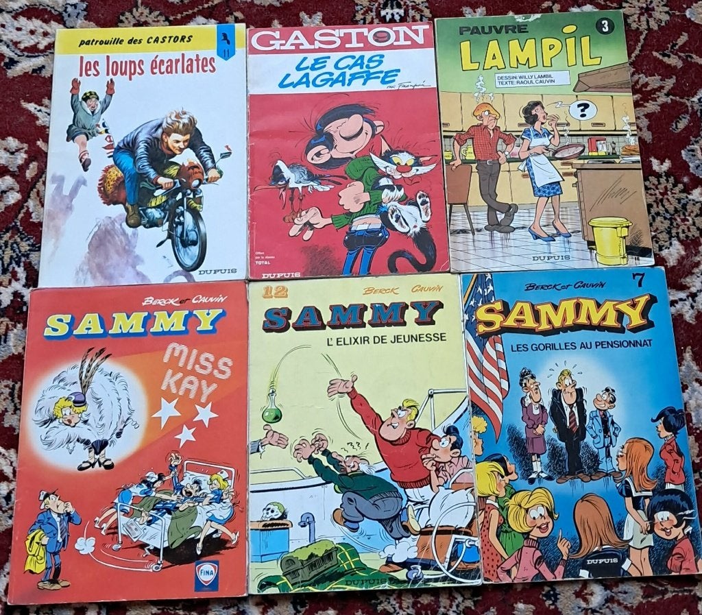 Lot de 11 BDs brochées, Plusieurs BD, Enlèvement ou Envoi, Utilisé