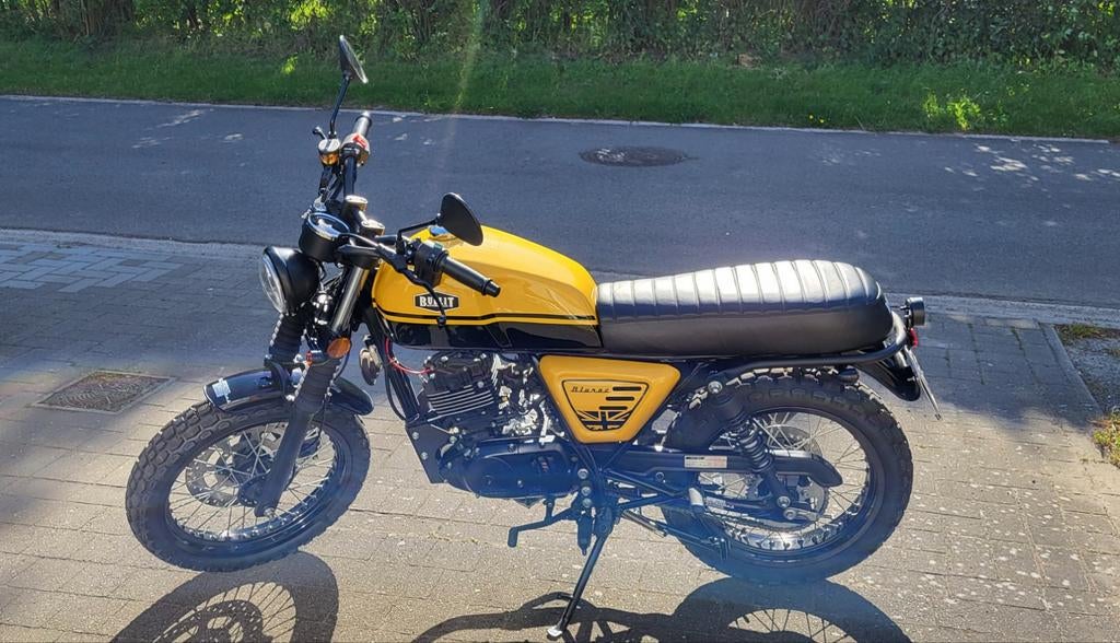 Motorfiets Bullit Bluroc Legend 125 cc, Motoren, Particulier, Nieuw