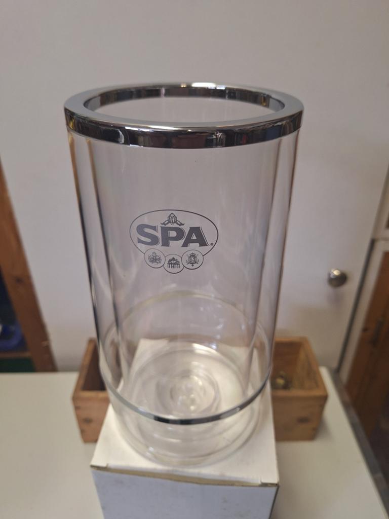 Seau a champagne plexi pub spa monopole 1990 état neuf, Collections, Enlèvement ou Envoi