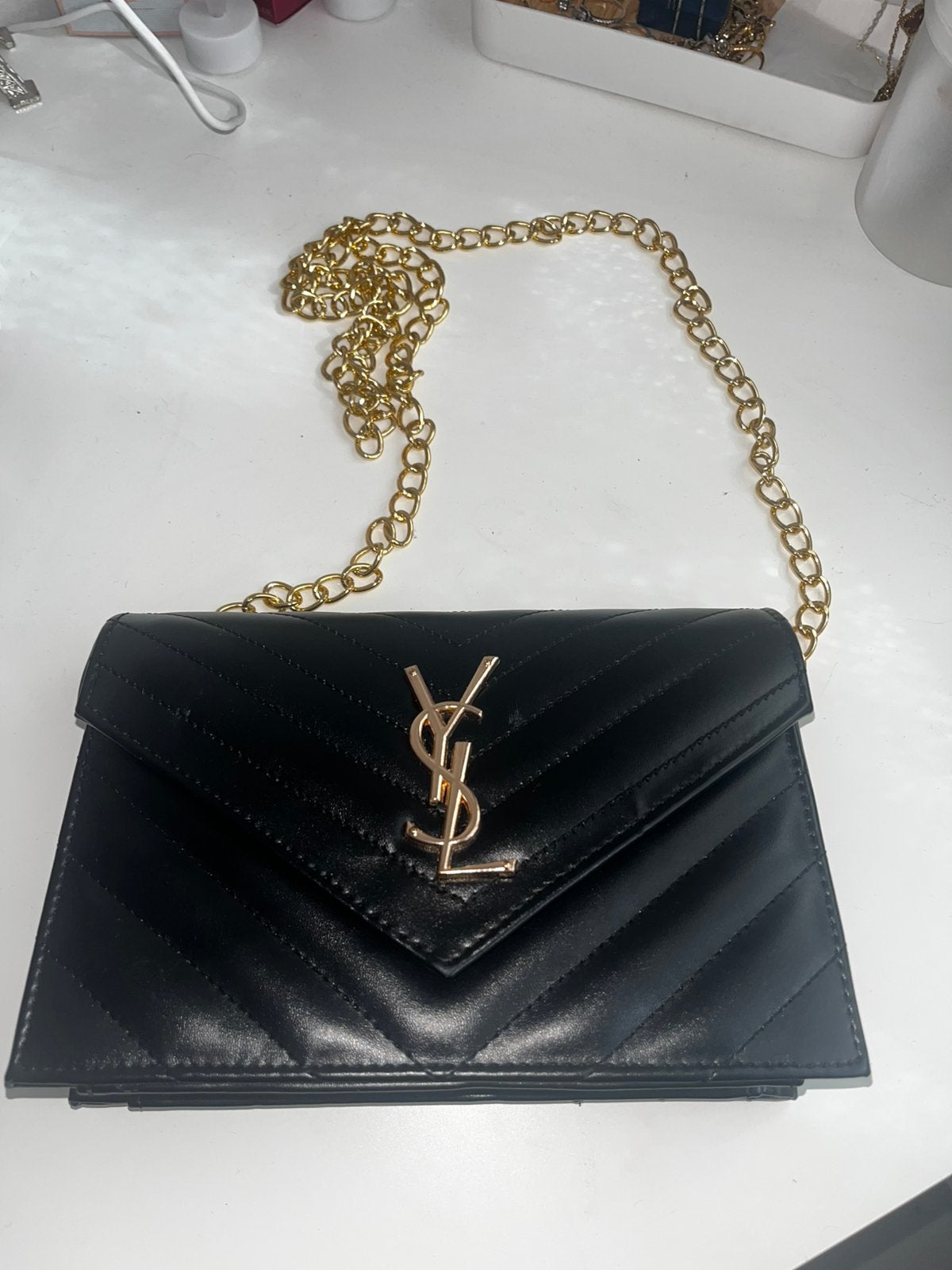 Ysl handtas, Handtassen en Accessoires, Ophalen of Verzenden, Zo goed als nieuw, Handtas