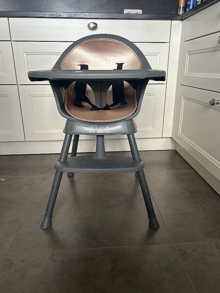 Quax Ultimo 3 All-in-One Eetstoel (Kleur: Clay), Kinderen en Baby's, Ophalen, Gebruikt, Meegroeistoel, Aanschuifbaar