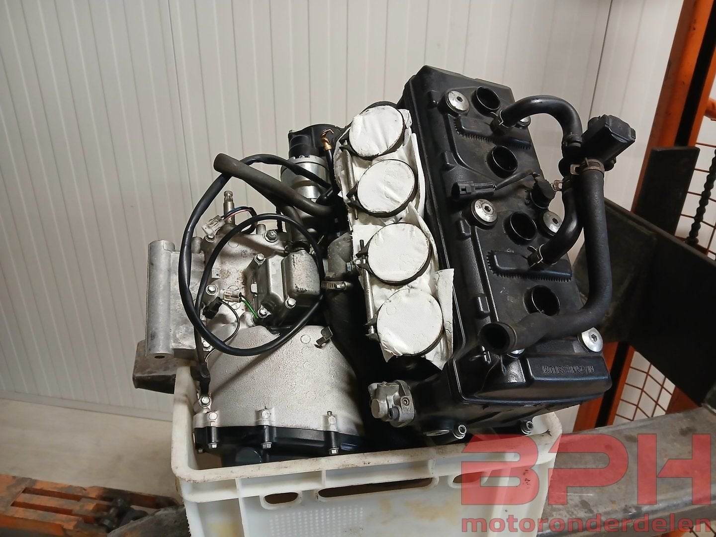 Motorblok Suzuki GSX-R 750 K8 - K9 - L0 2008 t/m 2010 GSXR e, Ophalen, Gebruikt, -, -