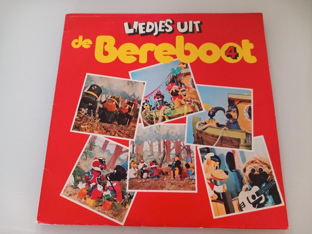 Vinyl LP Liedjes uit de Bereboot 4 Kindermuziek Animatie, Cd's en Dvd's, Vinyl | Kinderen en Jeugd, Ophalen of Verzenden, Muziek