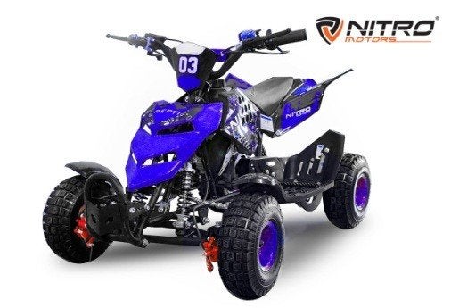 kinderquad benzine, Motoren, Quads en Trikes, 11 kW of minder, 2 cilinders, Ophalen