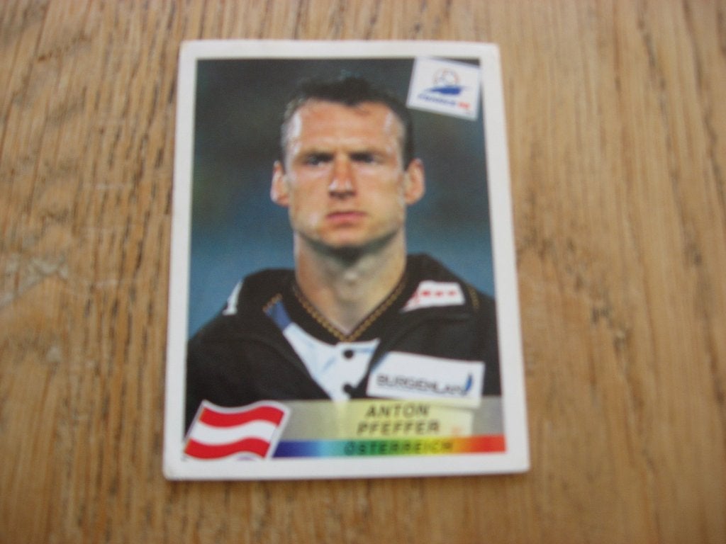 Autocollant Panini France 98 Coupe du monde Autriche Pfeffer, Enlèvement ou Envoi, Neuf, Autocollant