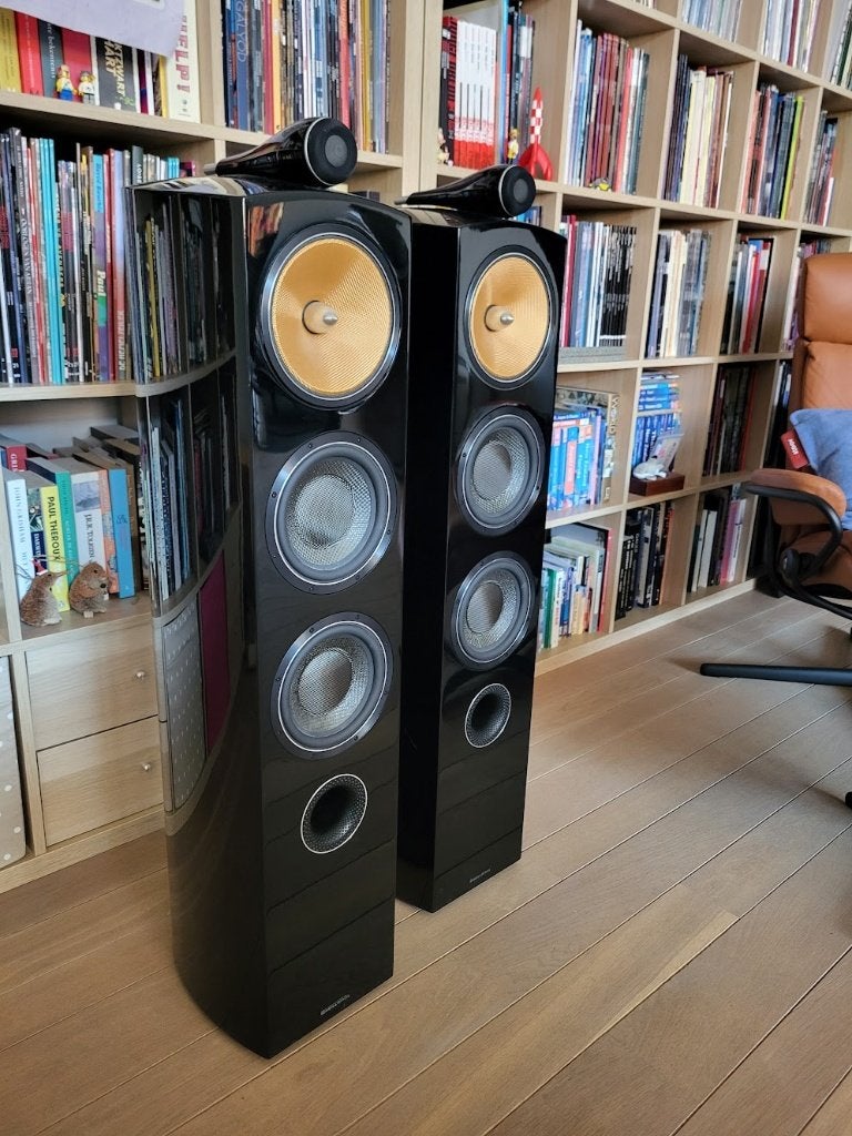Bowers & Wilkins 804 D2 in gloss black, Audio, Tv en Foto, Luidsprekerboxen, Vloerstaande luidspreker, Zo goed als nieuw, Bowers & Wilkins (B&W)