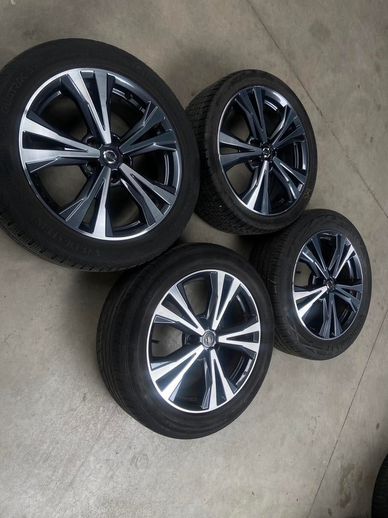 Nissan Qashqai velgen 18 inch – 5x114.3 – ET40, Auto-onderdelen, Ophalen, 18 inch, Band(en), Zomerbanden