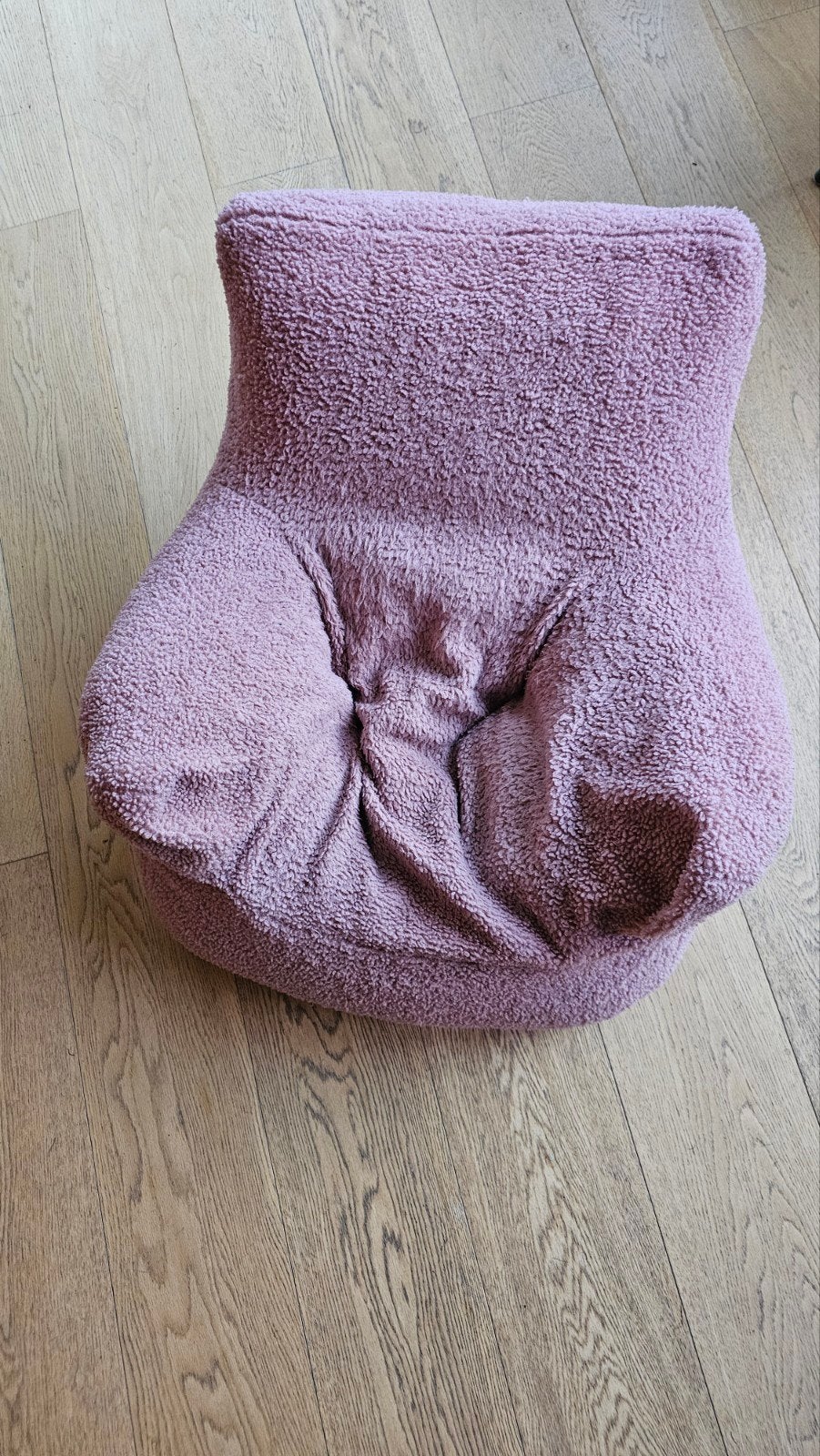 kinderzeteltje Petite Aurelie, Ophalen, Zo goed als nieuw, Roze, Zitzakstoel