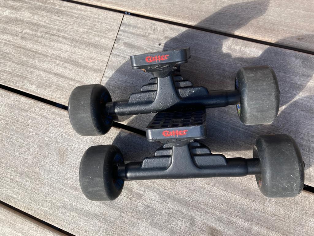 Vintage 80’s truck, Alva wheels skateboard, Sport en Fitness, Skateboarden, Ophalen of Verzenden, Zo goed als nieuw, Skateboard