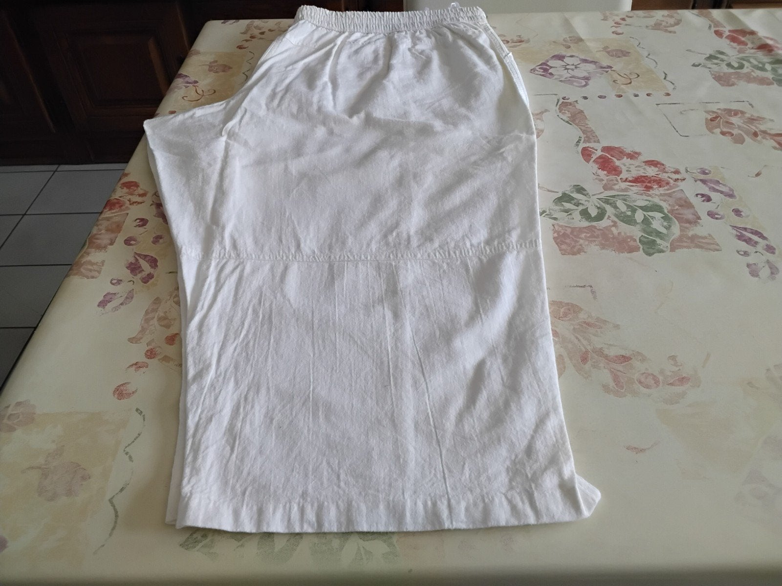 Witte 7/8ste zomerbroek, Kleding | Dames, Grote Maten, Ophalen, Zo goed als nieuw