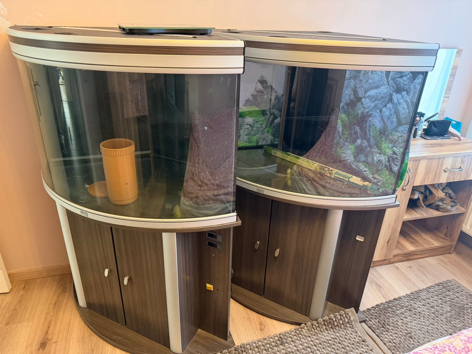 Aguarıum 1stuks decoratıe zant alles ik kan je berengen, Dieren en Toebehoren, Ophalen of Verzenden, Zo goed als nieuw