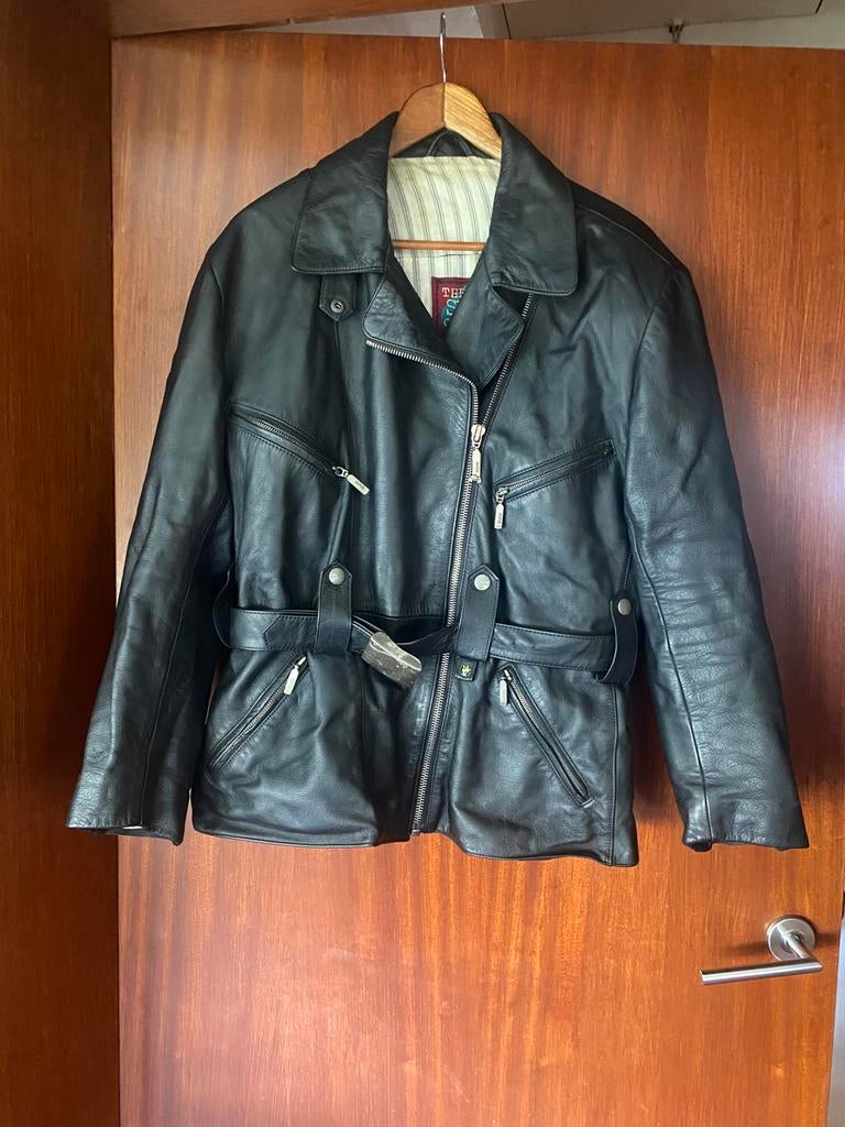 Veste de moto en cuir BMW Motorrad pour femme, BMW Motorrad, Seconde main, Femmes, Manteau | cuir