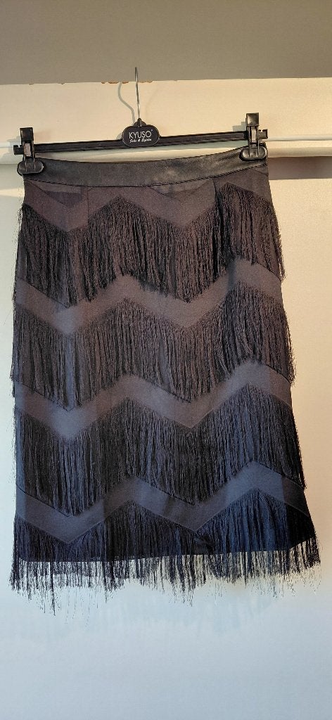 Feestelijke zwarte rok, Kleding | Dames, Zwart, Nieuw, Onder de knie, Ophalen