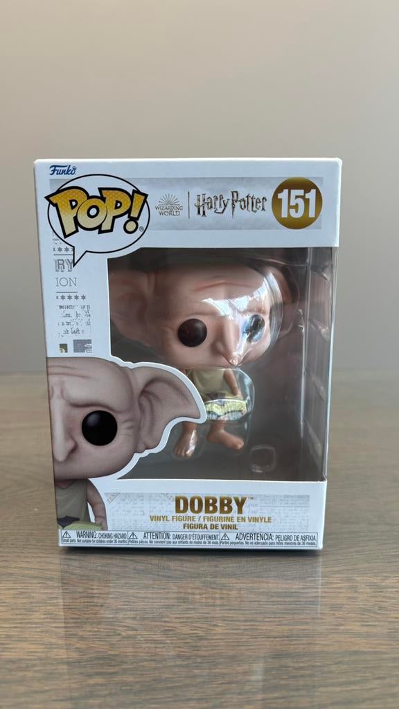 Funko Pop Dobby #151 – Harry Potter – In doos, Verzamelen, Poppetjes en Figuurtjes, Ophalen of Verzenden, Zo goed als nieuw