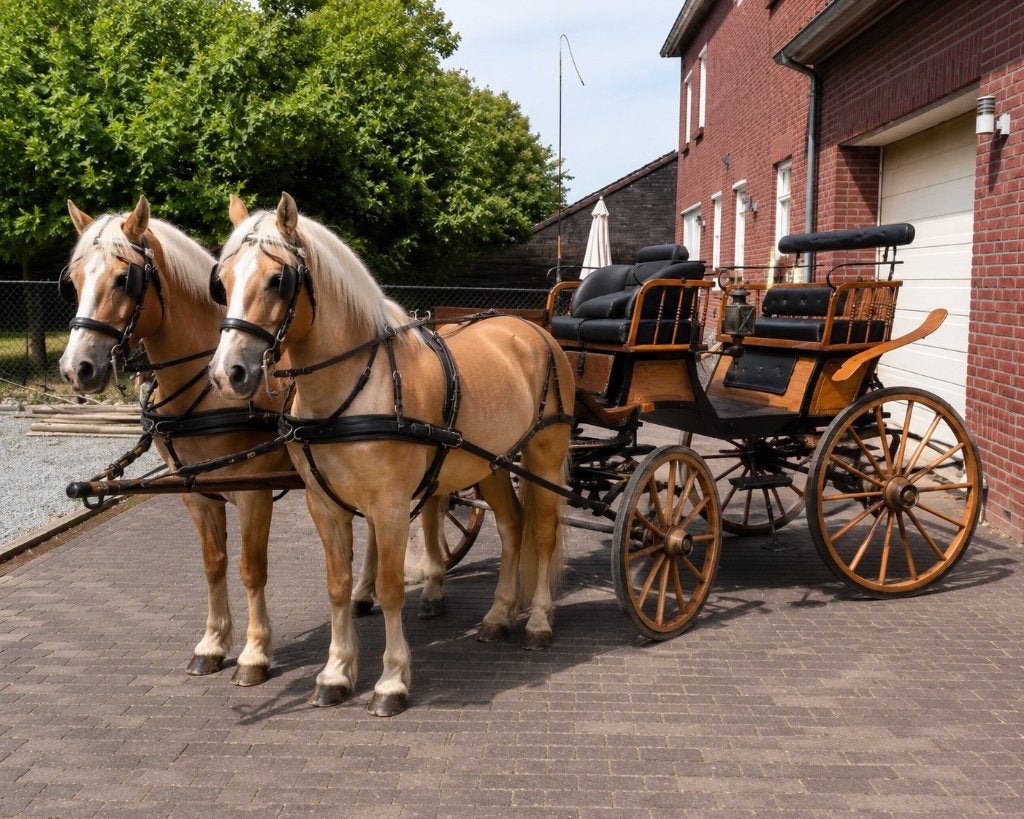 koets, recreatiekoets, type jachtwagen, zeer goede staat, Comme neuf, Wagonette, Cheval