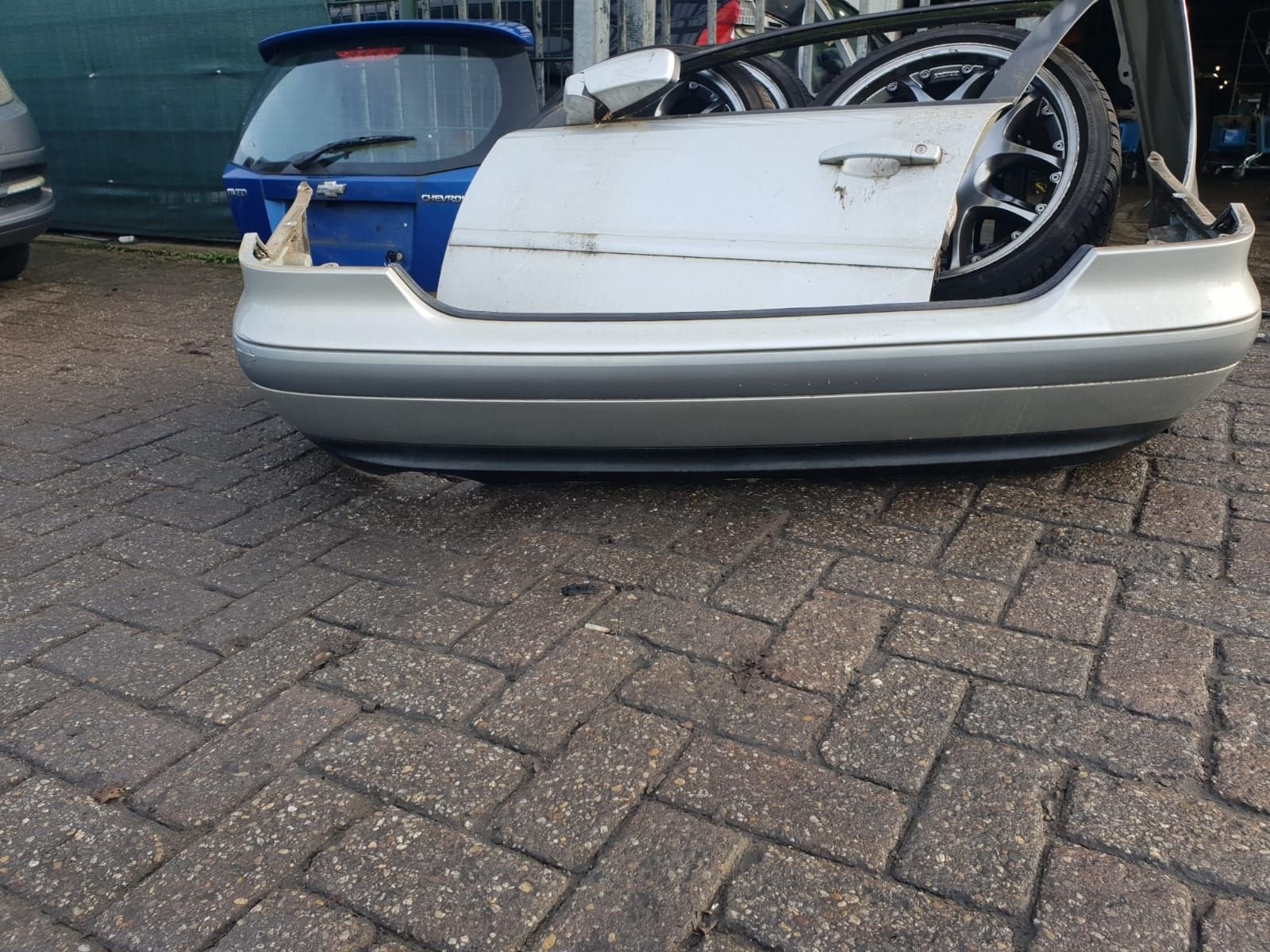 MERCEDES CLK CABRIOLET ACHTERBUMPER BJ 98 TOT 2002, Arrière, -, Utilisé, -